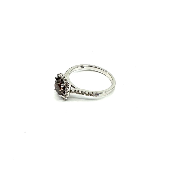 LeVian 14K Approx 1.37ct Chocolate Diamond Ring Size 7, 2.09dwt - Picture 8 of 13